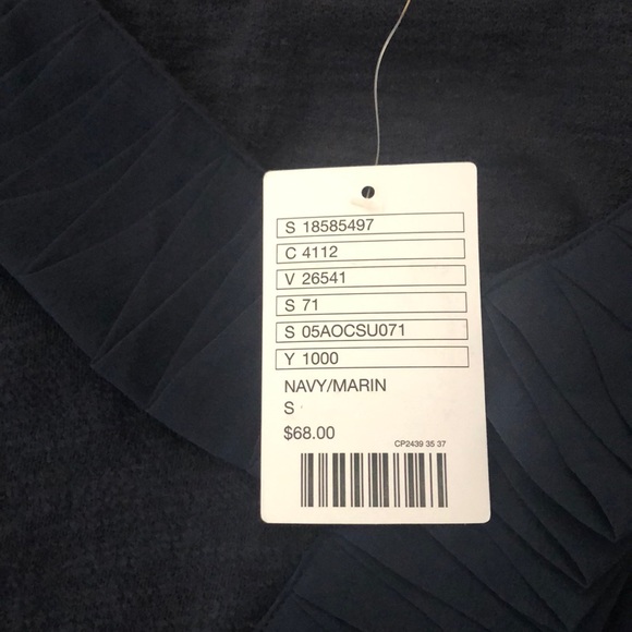 Anthro Ruffle Top, Size Small - Picture 3 of 4